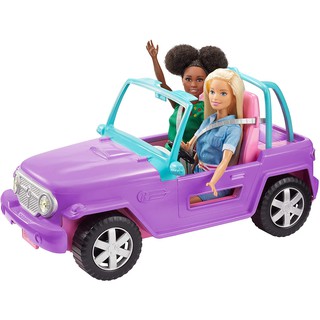 Barbie Off-Road Vehicle with Rolling Wheels รถออฟโรดสำหรับตุ๊กตาบาร์บี้ รุ่น GMT46