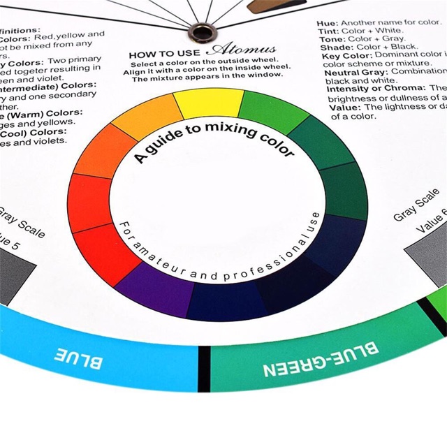 พร้อมส่งไม่ต้องรอสูตรผสมสี ชาร์ตผสมสี วงจรสี ทฤษฎีสี ไกด์สี วงล้อสี ผสม ...
