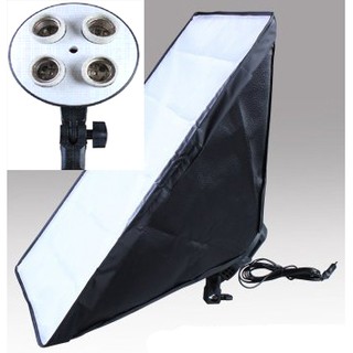 สตูดิโอถ่ายภาพ Softbox 50cm*70cm ร่มสะท้อนแบบพกพา สำหรับสตูดิโอถ่ายภาพ