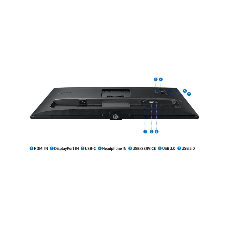 จัดส่งฟรี SAMSUNG S80UA UHD Monitor รุ่น LS27A800UJEXXT หน้าจอ 27 นิ้ว ...