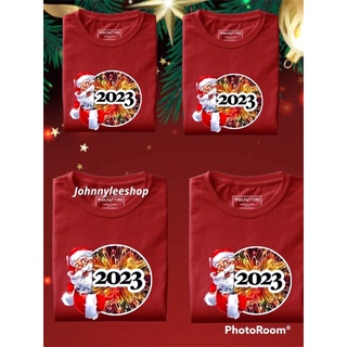 เสื้อยืด2023 happy new year t shirts