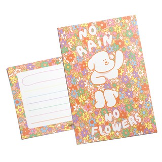 ssktmmee - regular postcard (no rain no flower)