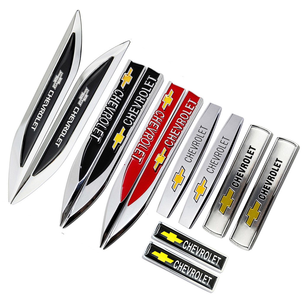 สติ๊กเกอร์ตราสัญลักษณ์โลหะสําหรับ chevrolet malibuuze cobalt cap 2 ชิ้น