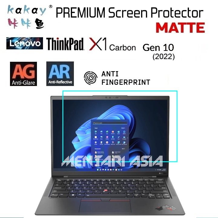 ตัวป้องกันหน้าจอ Lenovo Thinkpad X1 CARBON Gen-10/11/12 - KAY Premium MATTE Anti ลายนิ้วมือ