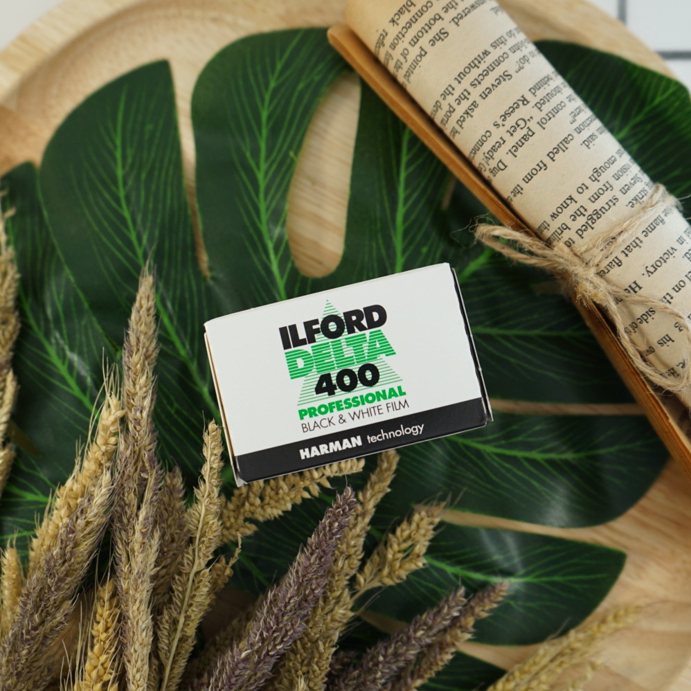 ฟิล์มถ่ายรูป ขาว-ดำ ilford Delta 400