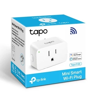 ⚡️ปลั๊กอัจฉริยะรุ่นใหม่⚡️TP-LINK (Tapo P105) Mini Smart Wi-Fi Plug สามารถสั่งการด้วยเสียง เปิดและปิดอุปกรณ์โดยอัตโนมัติ