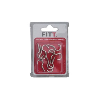 สกรูหัวห่วงตัวซี 3/4" | FITT | 8855952008398 สกรู, น๊อต อุปกรณ์ยึดติด ต่อเติมซ่อมแซมบ้าน สกรูหัวห่วงตัวซี 3/4"
มีคุณสมบั