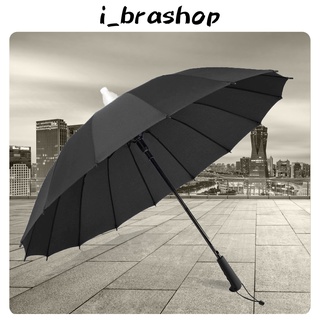 i_brashop ร่ม คันใหญ่มีปกหุ้ม กันแดด กันฝน ต้านลมแรง รุ่น-มีปกหุ้ม 16ก้าน ร่มกันฝน ร่มกันยูวี Umbrella Rainbow BAD06