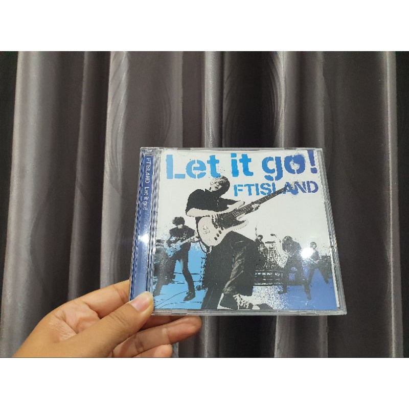 CD DVD Let it go FT Island
