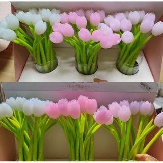 💟 พร้อมส่ง💟 ปากกาหมึกเจล ดอกไม้เปลี่ยนสี/กระต่าย/สัตว์ (คละลาย)