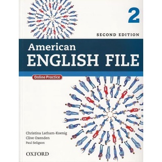 DKTODAY หนังสือเรียน AMERICAN ENGLISH FILE 2:SB+ONLINE SKILLS PROGRAM (2ED)