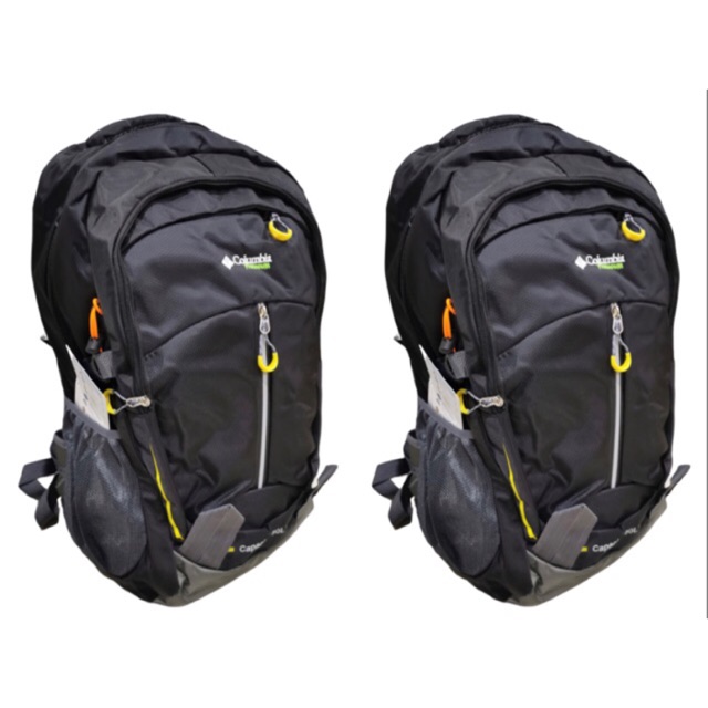 7019 Columbia Titanum Travel Backpack กระเป๋าเป้เดินป่า Motors Backpack Beg Lelaki ความจุ 50L