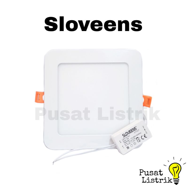 9watt LED Panel Downlight Sloveens Box 9w Square LED Downlight