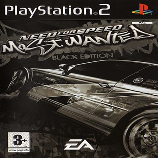 แผ่นเกมส์ PS2 (คุณภาพ) (ส่งไว) Need for Speed Most Wanted Black Edition