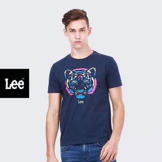 เสื้อทหาร LEE เสื้อยืดทรงปกติ REGULAR รุ่น LE 19001K18 ลี เสื้อผ้าผู้ชาย เสื้อยืด เสื้อผู้ชาย