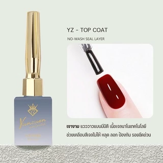 เคลือบกระจก (เคลือบสีเล็บเจล) Top coat / Base coat / MATTE TOP ยาทาเล็บเจล (15ml)