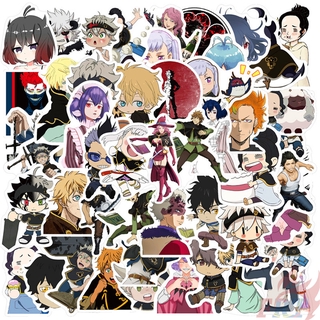 ❉ Black Clover - Series 06 Anime Asta Noell Silva สติ๊กเกอร์ ❉ 50Pcs/Set Waterproof Fashion DIY Decals Doodle สติ๊กเกอร์