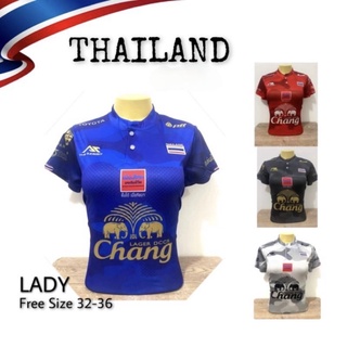 New เสื้อบอลผู้หญิง lady thailand  ทีมไทย🇨🇷🇨🇷