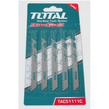 ใบจิ๊กซอว์ ใบสำหรับตัดไม้ คุณภาพสูง TOTALแพ็ค 5 ใบ TAC51111C