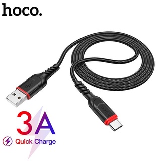 Hoco X59 สาย​ชาร์จ​แบบ​ไม่กลัวหัก​ งานดีมาก​ สำหรับ​TypeC​/iP/Micro​ แท้100%