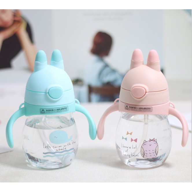 ถูกมาก [Sale ลดราคา ] DY-SL067 แก้วน้ำหัดดูดน้ำสำหรับเด็ก กันสำลัก ขวดฝึกดื่ม