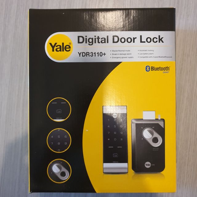 Yale YDR3110+ RIM-LOCK