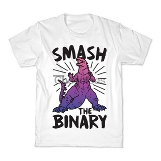 เสื้อยืด พิมพ์ลาย Smash The Binary Exfluid Kaiju สําหรับผู้ชาย