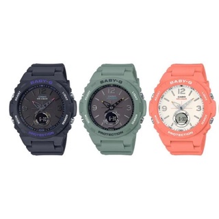 Casio Baby-G นาฬิกาข้อมือผู้หญิง สายเรซิ่น รุ่น BGA-260 SERIES (BGA-260-1A,BGA-260-3A,BGA-260-4A) ประกันศูนย์ 1 ปี