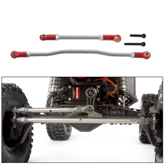 ۩BOYRC 2Pcs Adjustable Steering Links Metal Rod End for 1/10 RC Crawler Car Axial Capra 1.9 Unlimited Trail Buggy RTR an