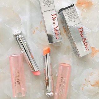 Dior Addict Lip Glow ขนาดปกติ 3.5g ลิปบาล์มบำรุงริมฝีปาก ให้ความชุ่มชื้น(ของแท้💯)