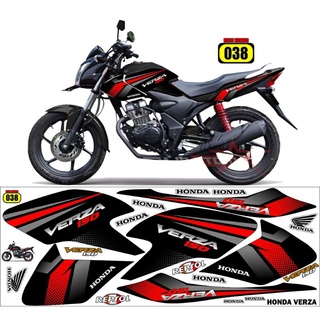 สติกเกอร์ ลายกราฟฟิค honda Verza 150 Variation old Verza