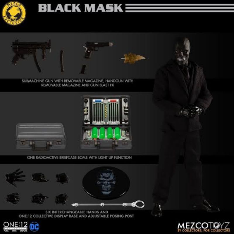 Mezco Blackmask pack