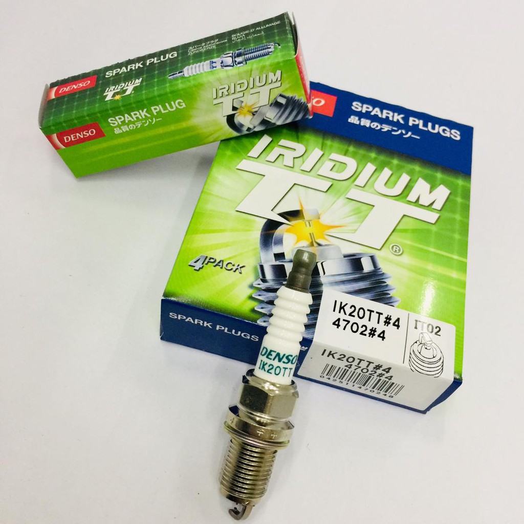DENSO IK20TT IRIDIUM (4ชิ้น) TT SPARK PLUG (toyota Camry, Estima, Vellfire, Alphard)