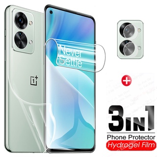 3 in 1 Hydrogel Film For OnePlus Nord 2T Screen Protector Film For Nord CE 2 Lite 5G Protective Film