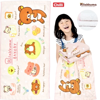 i-Biley ผ้าขนหนู nano- Rilakkuma RK-ขนมปัง ผ้าขนหนูนาโน ขนาด 27x54 นิ้ว