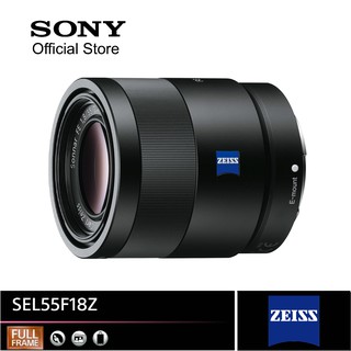 Sony เลนส์ E-mount Carl Zeiss (SEL55f18Z) ในรูปแบบสำหรับ Full Frame และ APS-C