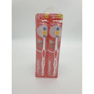 🔥ส่งเร็ว•ของแท้•ใหม่🔥!!ขายยกแพ็ค!!Colgate แปรงสีฟันคอลเกต เดอลุกซ์ พลัส รุ่น 15 บาท (1 แพ็ค มี 12 ด้าม)