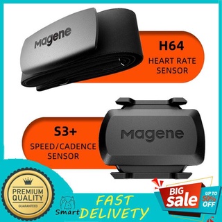 Magene H64 / S3 Dual Mode Ant + / Bluetooth 4.0 Heart Rate Sensor พร้อมสายรัดหน้าอก Computer Bike