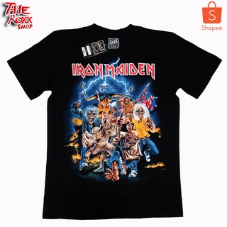 เสื้อยืดคอกลมเสื้อวง Iron Maiden MS-113 เสื้อวงดนตรี เสื้อวงร็อค เสื้อนักร้องS-4XL