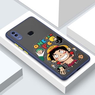 เคสโทรศัพท์มือถือ ลายการ์ตูนวันพีช ลูฟี่ สําหรับ Samsung Galaxy A51 A71 A01 A11 A10 A50 A30S A50S A30 A20 A20S A10S Core For Soft Case Phone Casing Camera Lens Protector Full Cover simple Silicone Cases mobile covers