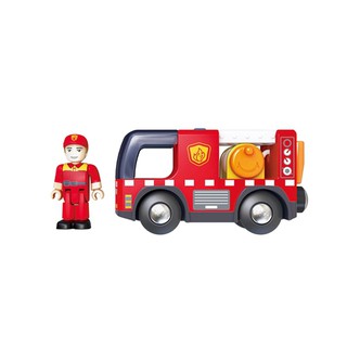 Hape - Fire Truck with Siren รถดับเพลิงมีสัญญาไฟและไซเรน