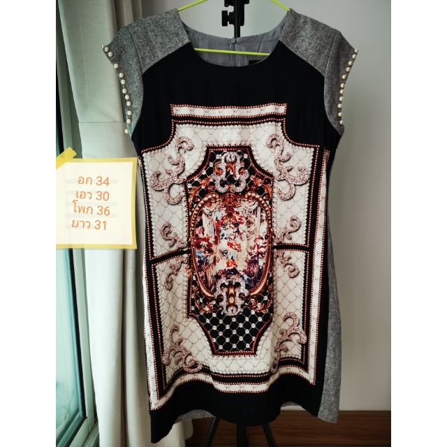 มือสอง - Cafeine - เดรสมือสอง แต่งมุก