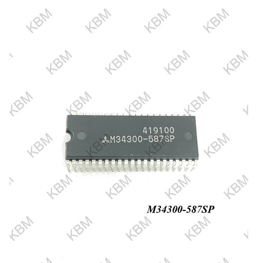 (IC) M34300-587SP M34300N4-581SP M34300N4-584SP(แท้) M34300N4-587SP M34300N4-621SP M34300N4-624SP M3