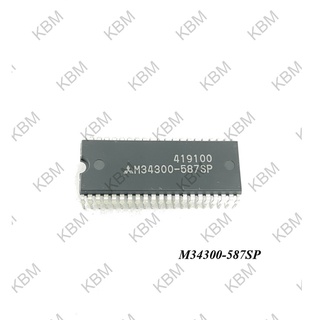 (IC) M34300-587SP M34300N4-581SP M34300N4-584SP(แท้) M34300N4-587SP M34300N4-621SP M34300N4-624SP M34300N4-628SP