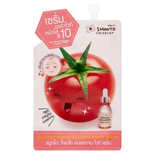 (1 ซอง ) สูตรดั้งเดิม สมูทโตะ โทเมโท คอลลาเจน ไวท์ เซรั่ม Smooto Tomato Collagen White Serum 10 กรัม