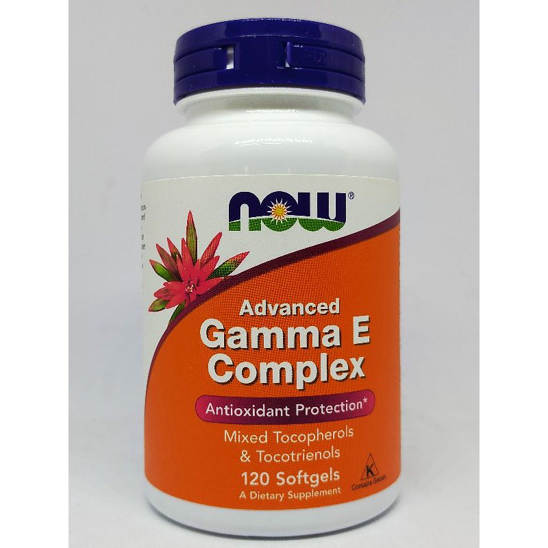 NOW Foods - Advanced Gamma E Complex- 120 Softgels