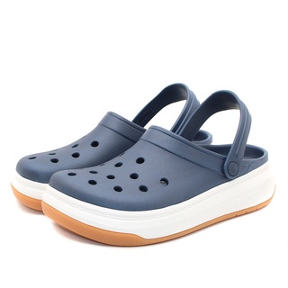 Crocs duet sport clog man Sandals Unisex shoes kasut perempuan Thick bottom cute ready stock [206122]