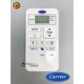 รีโมทแอร์แคเรีย CARRIER รหัส 43T6V694 ( WC-UA04NE ) รีโมทคอนโทรล แอร์แคเรียร์ แท้จากศูนย์ฯ ตรงรุ่น 42TSGS013 , TEVGB013