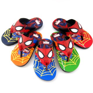 Kenta รองเท้าแตะคีบPVCเด็กผู้ชาย ลายSpiderman รุ่นSD212L ขนาด 30-35