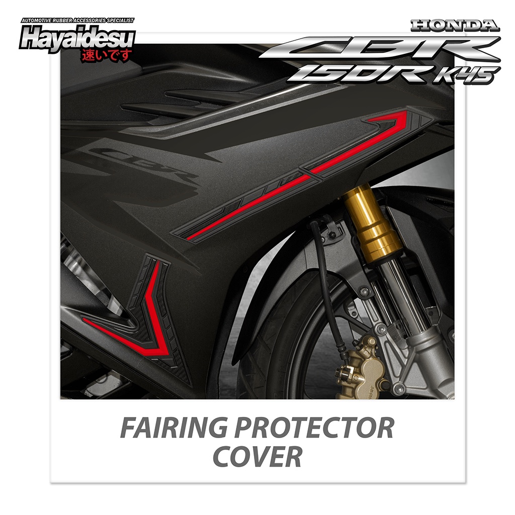 ใหม่ CBR 150R K45R 2021 Body Protector ฝาครอบแฟริ่งด้านหน้า-HAYAIDESU